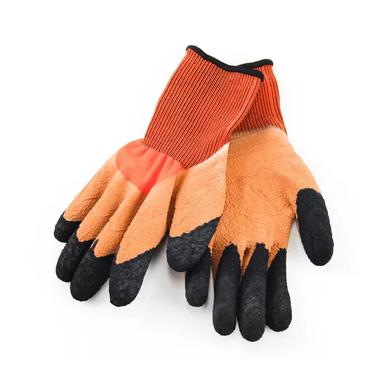 Goldmoon Glass Grip Protection Anti Cut Level 5 PU Coated Construction Cut Resistant Work Safety Gloves