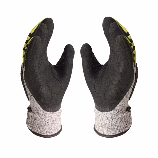 OEM Palm China Foam Nitrile Coated Work Safety Gloves with High Quality