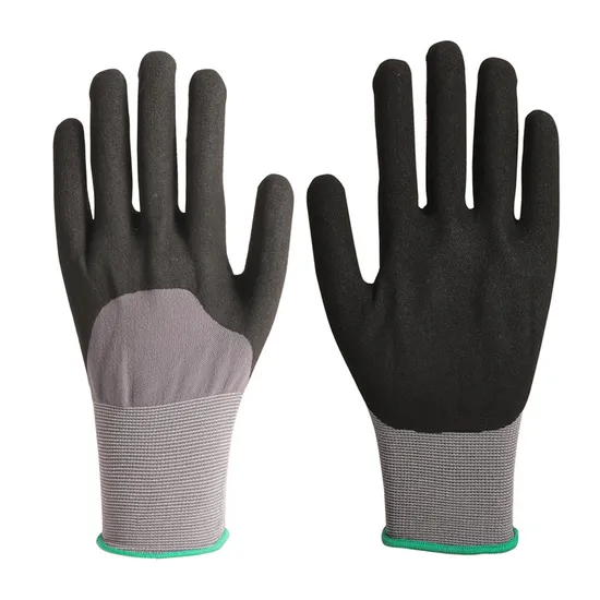 Jinlongyuan Hppe Cut Resistant Shell Foam Nitrile Coated DOT Gloves for Work 