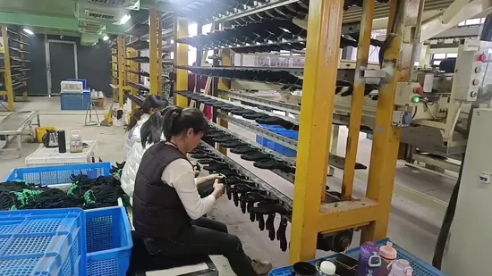 Black PU Palm Dipped Gloves 13 Gauge Poliester Coating Knitted Nylon PU Coated Protective Gloves 