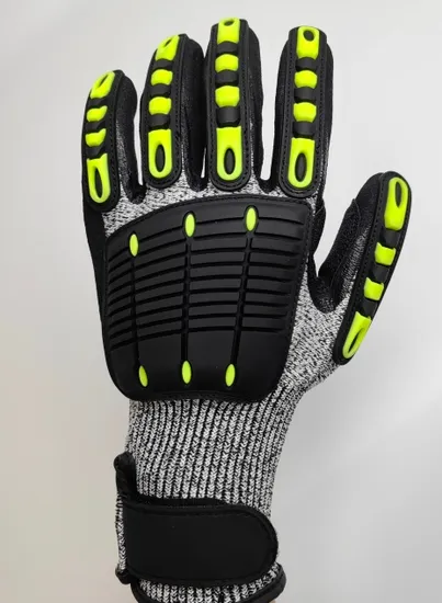 Impact Cut Resistant TPR Work Gloves 