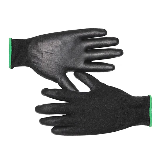 77+Countries Direct Factory Super Thin Breathable Flexible Touch Screen PU Coating Antistatic Polyurethane Coating Work ESD Safety Construction Glove 